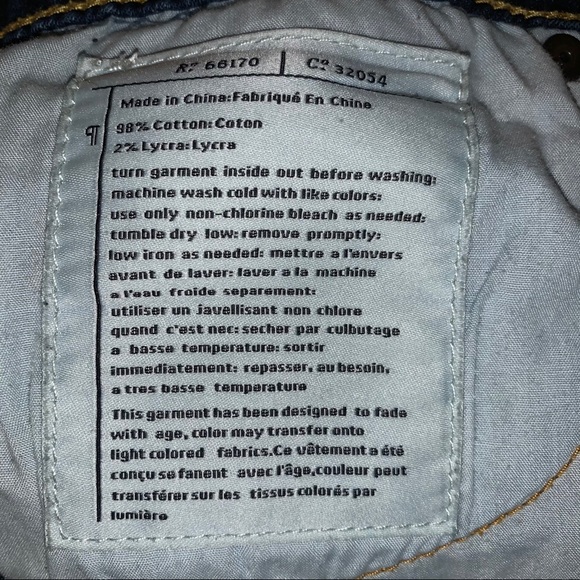 Anthro Pilcro Low Rise Straight Jeans, sz 29 - Picture 7 of 9